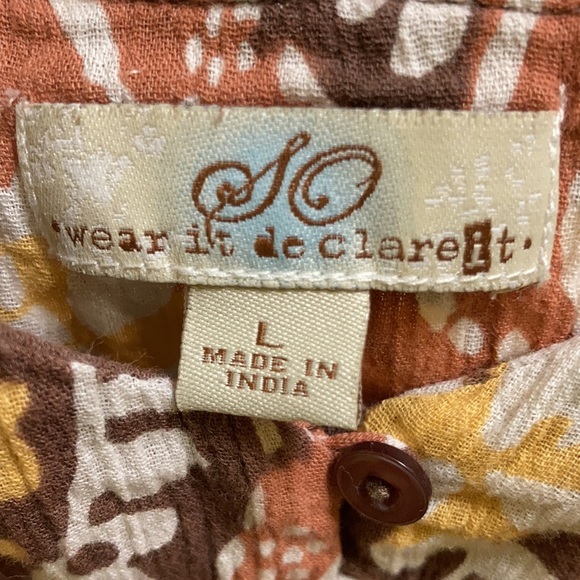 Brown Ruffled Dress - Picture 2 of 5